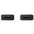 SAMSUNG Cable USB-C vers USB-C, 3A, 1,8m Noir