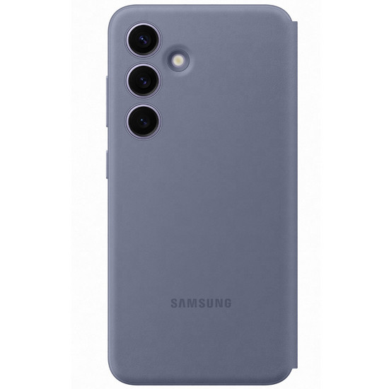 Galaxy S24 Case - Smart View Wallet Case Violet
