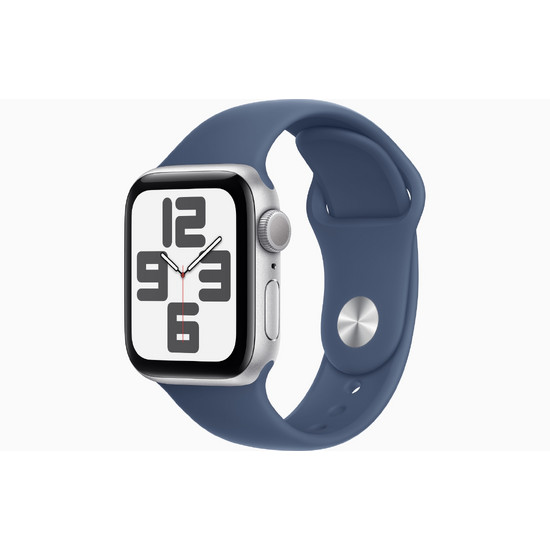Watch SE GPS 40mm Silver AC, Denim Sport Band - M/L