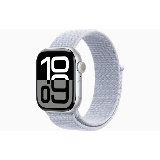 Watch Series 10 GPS 42mm Silver AC, Blue Cloud Sport Loop