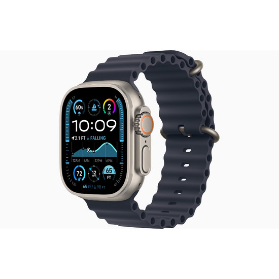 Watch Ultra 2 GPS + Cellular 49mm Natural TC, Navy Ocean Band