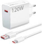 Xiaomi Chargeur 120W USB avec câble USB-C Blanc
